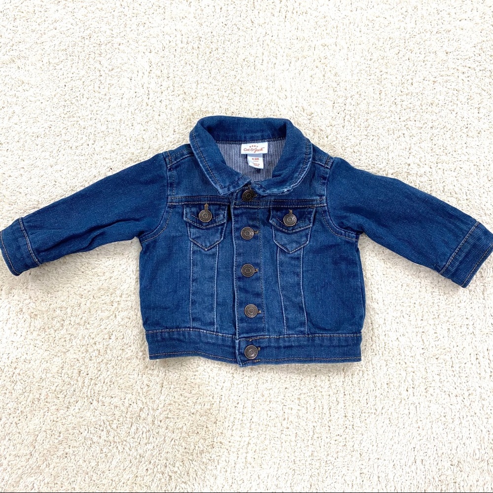 Cat & Jack Jean Jacket sz 0-3 mos